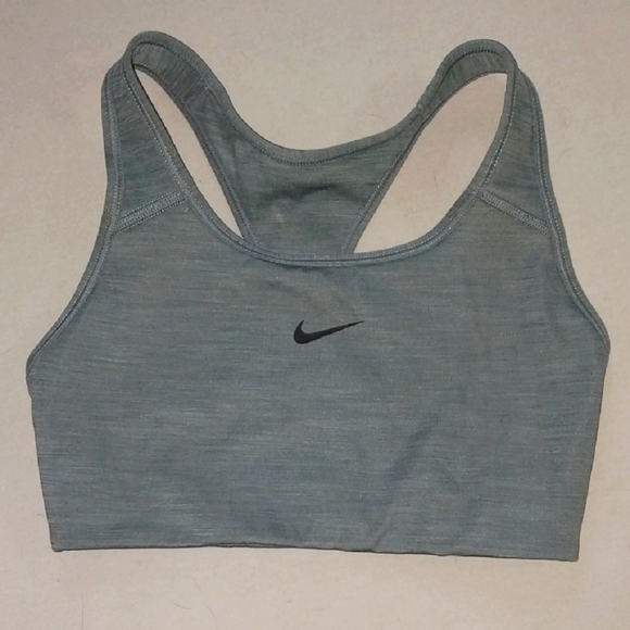 Nike Women's Heathered Gray Sports Bra Small - Picture 1 of 5